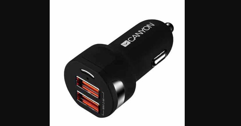 CANYON Dual USB Car Charger User Guide