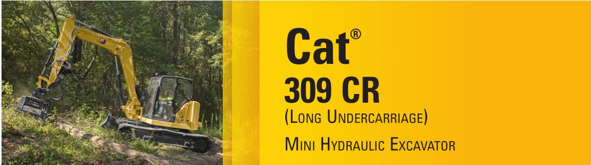 Cat 309 CR Features, Specs, and Capacity Ratings