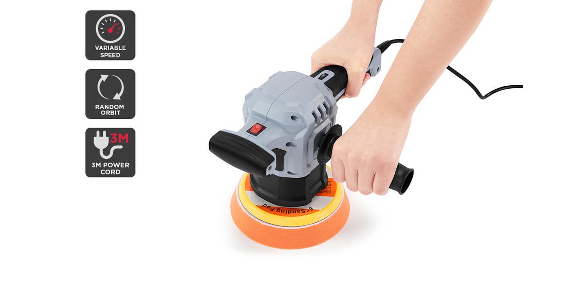 CERTA Variable Speed Orbital Car Polisher Waxer CTVSORBWAXA User Guide