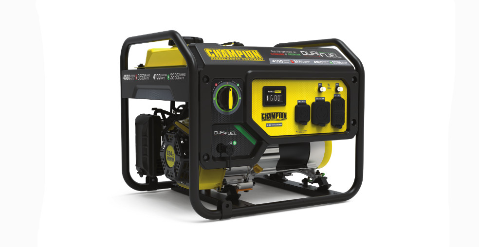 Champion 3650W Dual Fuel Portable Generator User Guide