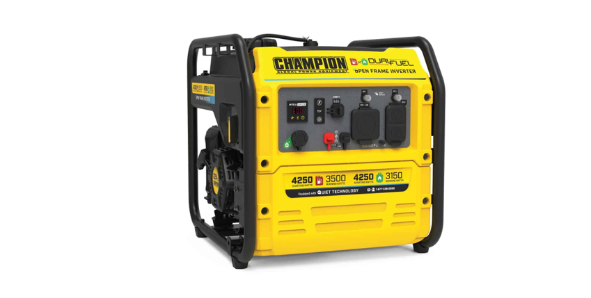 CHAMPION GLOBAL POWER EQUIPMENT 4250W Dual Fuel Inverter Generator User Manual