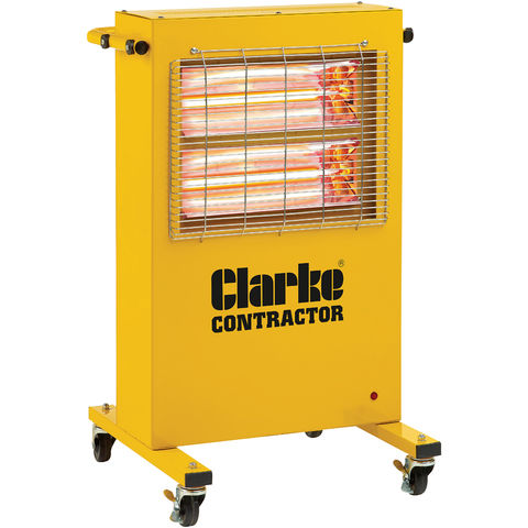 Clarke Contractor 371PC Devil Quartz Halogen Heater Operating and Maintenance Instruction Manual