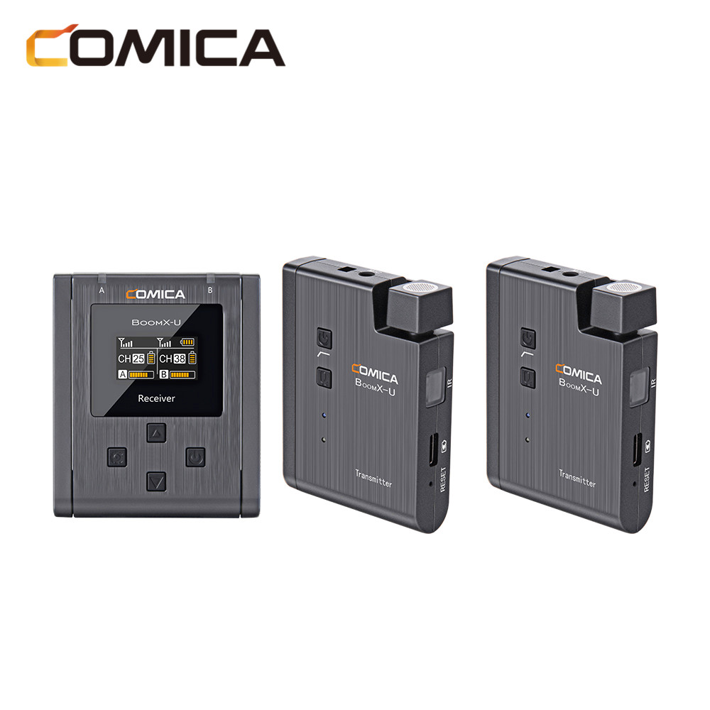 COMICA Broadcasting-Level Multi-functional Mini UHF Wireless Microphone User Manual