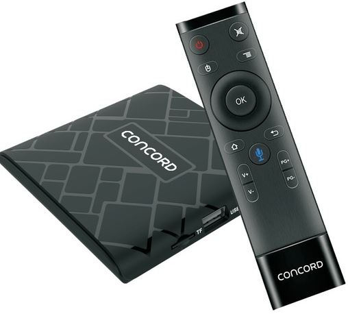 CONCORD Media Player with Voice Assist Instruction Manual