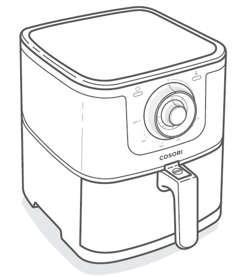 COSORI Original 3.7-Quart Air Fryer User Manual