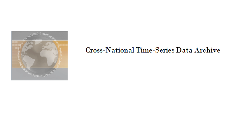 Cross National Time Series Data Archive User’s Manual