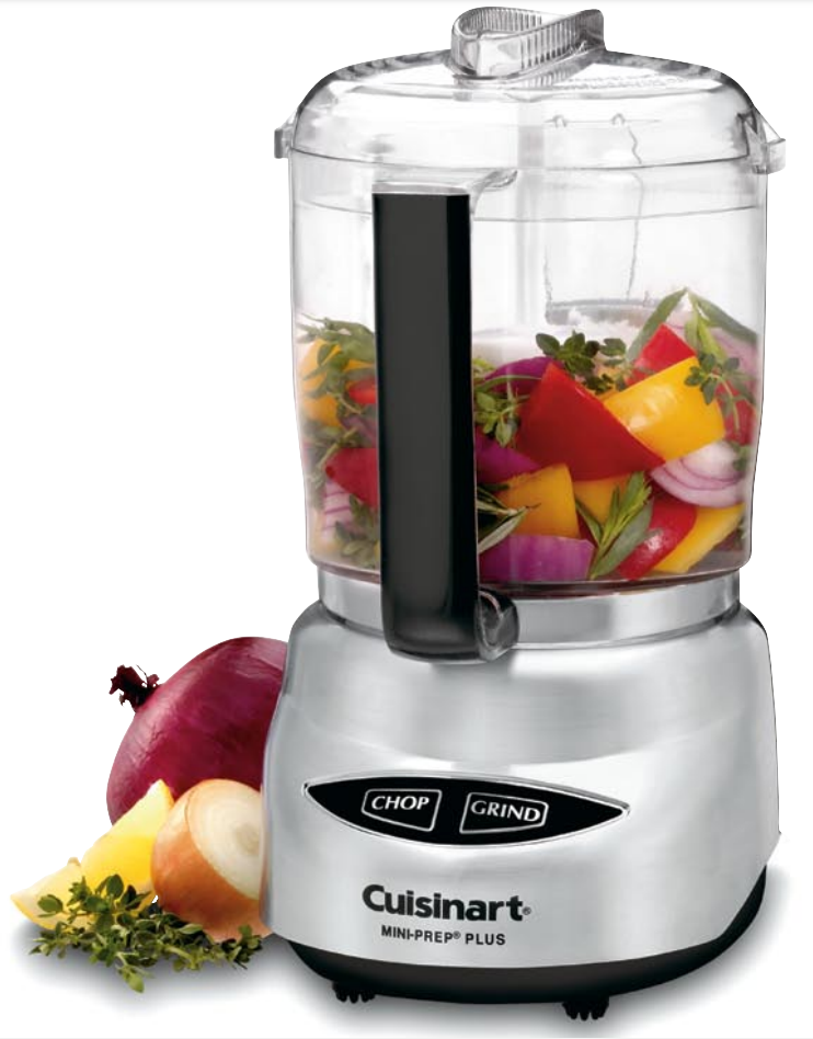 Cuisinart DLC-4CHB 4-Cup Mini Prep Plus Processor Instruction and Recipe Booklet