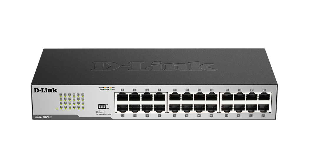 D-Link DGS-1024D 24-Port Gigabit Unmanaged Switch Installation Guide