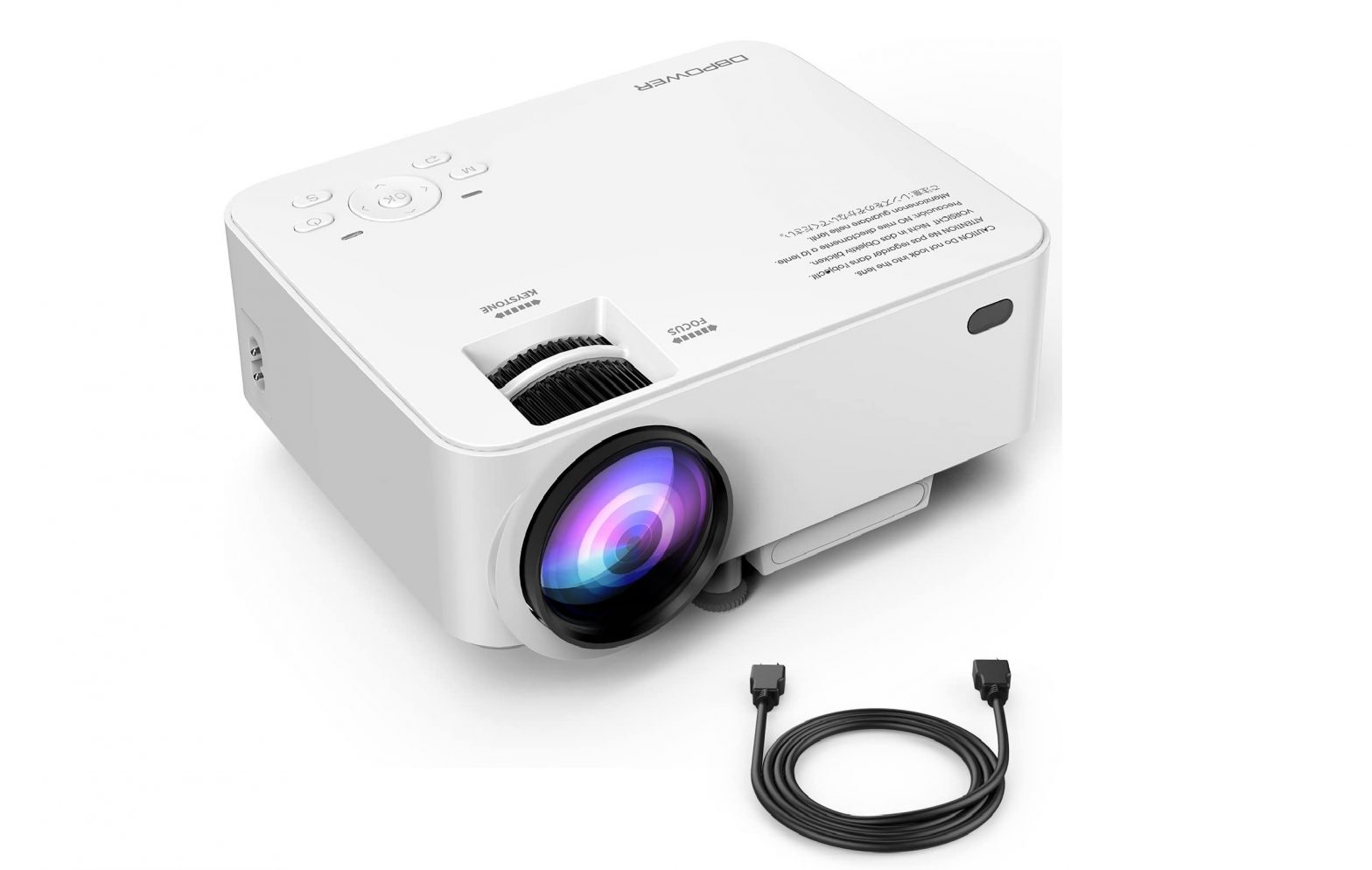 DBPOWER Mini Lcd Video Projector User Manual