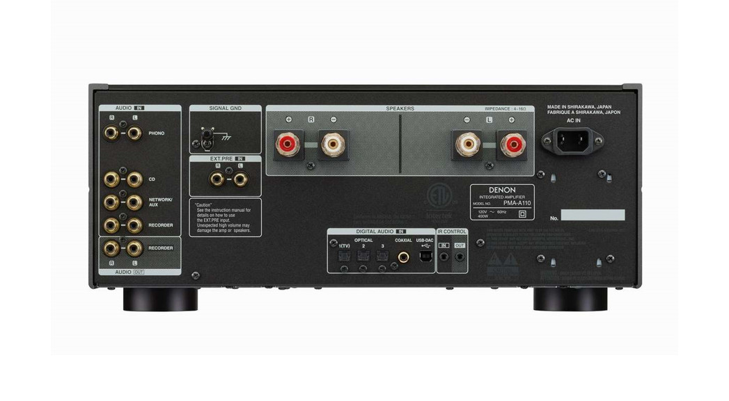 DENON PMA-A110 Integrated Amplifier User Guide