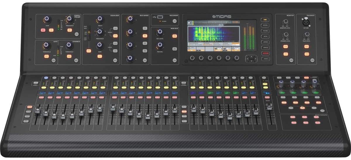 Digital Console for Live and Studio with 40 Input Channels, 16 MIDAS PRO User Guide