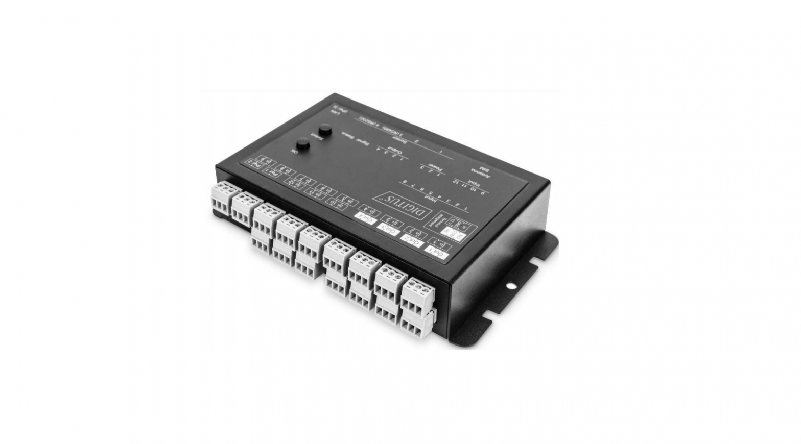 DIGITUS DN-98000 Basic Monitoring System, 4 x Relay Output, 12 x Signal Input Installation Guide