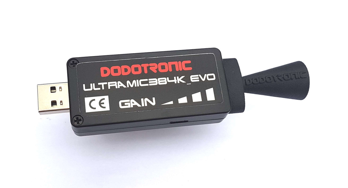 DODOTRONIC High Performance Dual Sensor Ultrasonic USB Microphone User Guide
