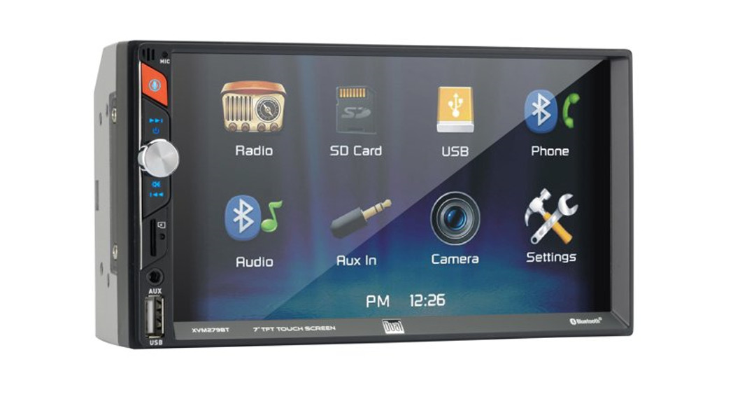 Dual XVM279BT Media Receiver with Bluetooth Featuring a 7″ Touch Screen Display Owner’s Manual