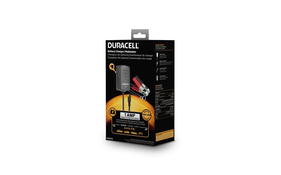Duracell DRMC1A 1Amp Battery Charger & Maintainer User Manual