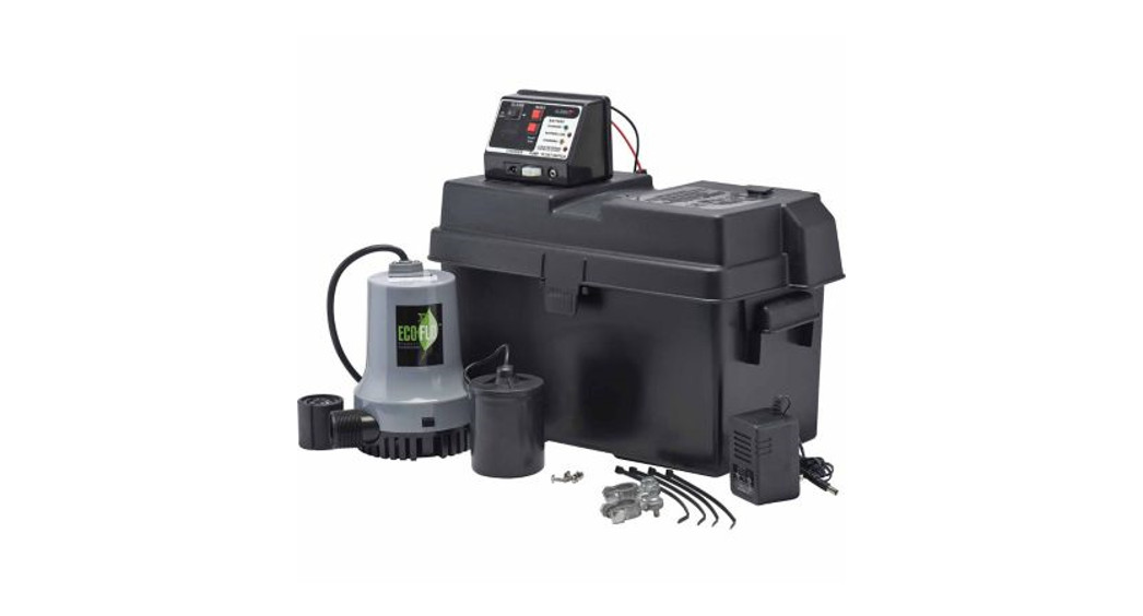 ECO-FLO 1168331 12 Volt Battery Backup Sump Pump System Owner’s Manual