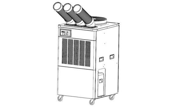 electriq CMAC20M 18000 BTU Portable Commercial Air Conditioner User Manual