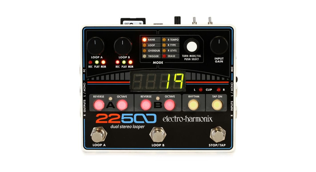 electro-harmonix Dual Stereo Looper 22500 User Manual