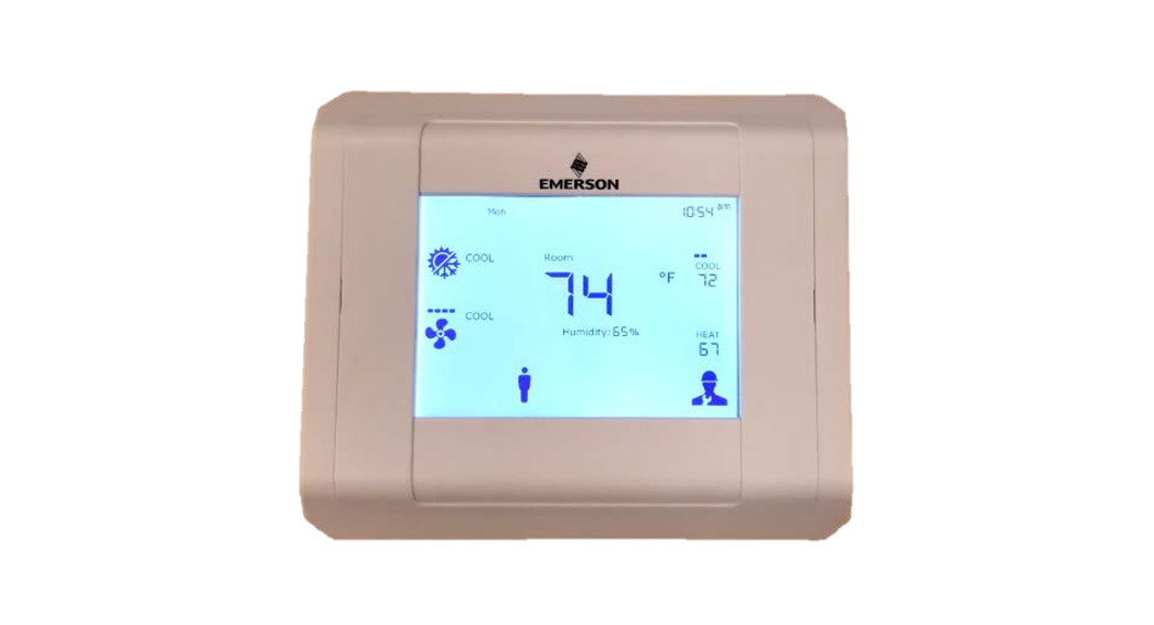 Emerson Programmable Touchscreen Thermostat 810-1600 User Manual