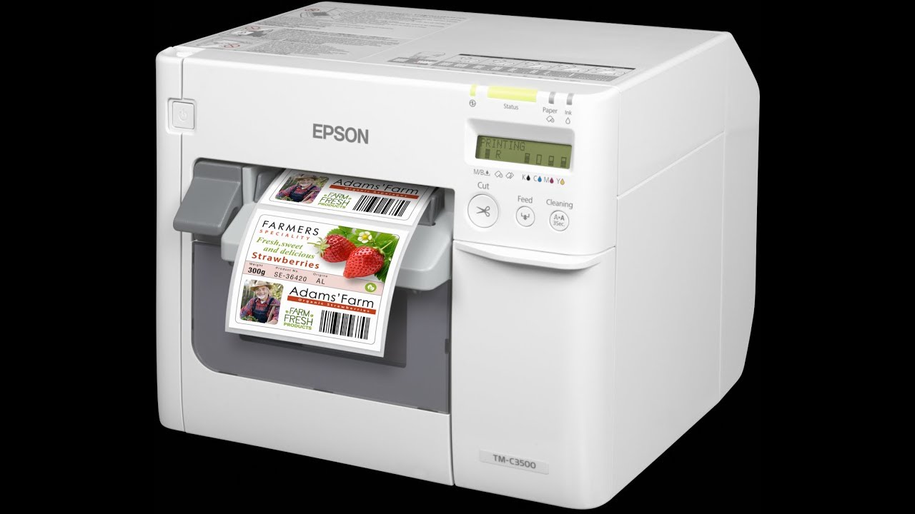 Epson TM-C3500 Series 4-Color Ink Jet Printer User Manual