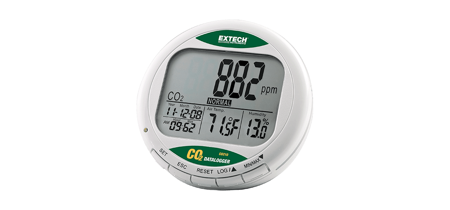 Extech CO210 CO2 Monitor and Datalogger User Manual