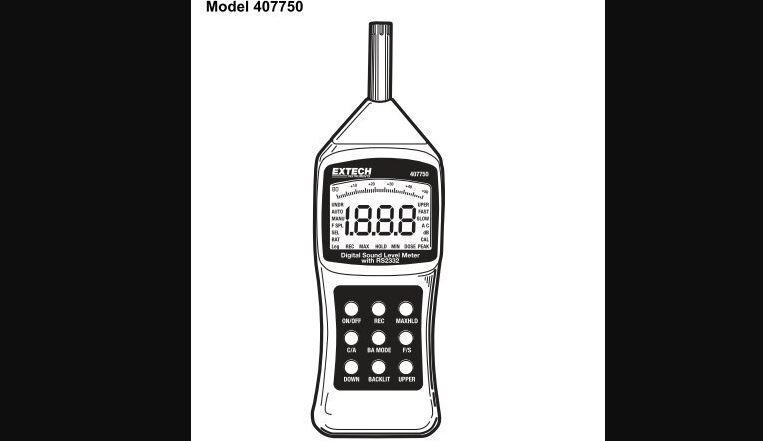EXTECH Digital Sound Level Meter User Manual