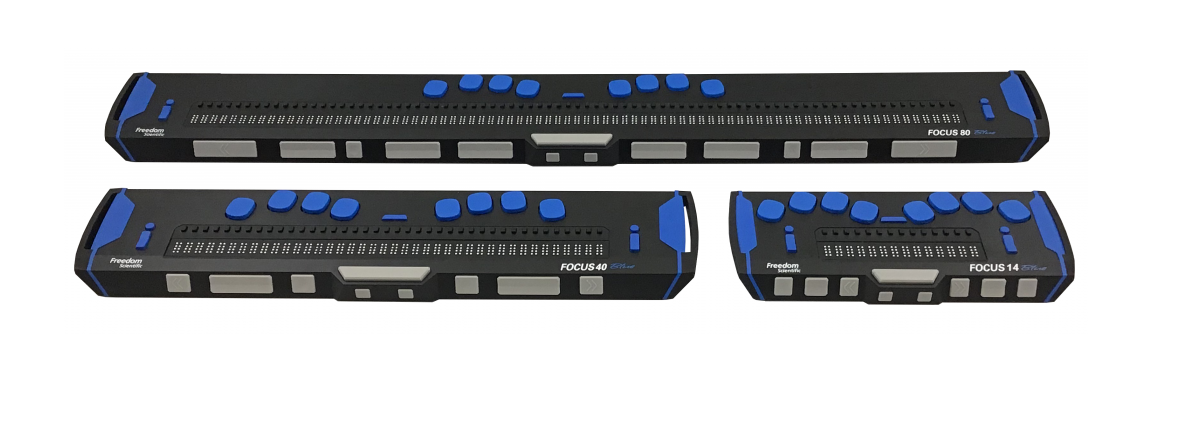 Focus 14, 40 and 80 Blue 5th Generation Refreshable Braille Display User’s Guide