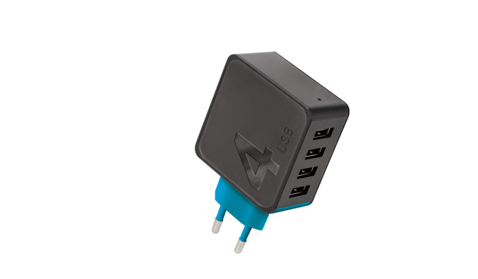 FOREVER Wall Charger with 4 USB Ports User Guide