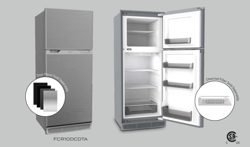FURRION 10 Cu Ft 12V Built-in Refrigerator User Guide