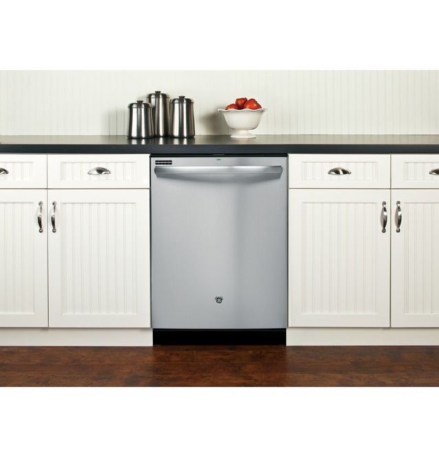GE Hybrid Stainless Steel Interior Dishwasher Hidden Controls Installation Guide