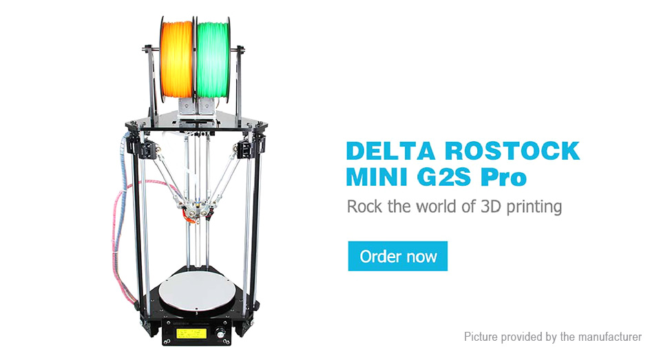 GEEETECH Delta Rostock mini G2 Pro 3D Printer User Manual