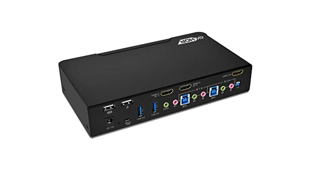 gofanco KVMHD2-Dual 2-Port Dual Head HDMI 2.0 KVM with USB 2.0 User Guide