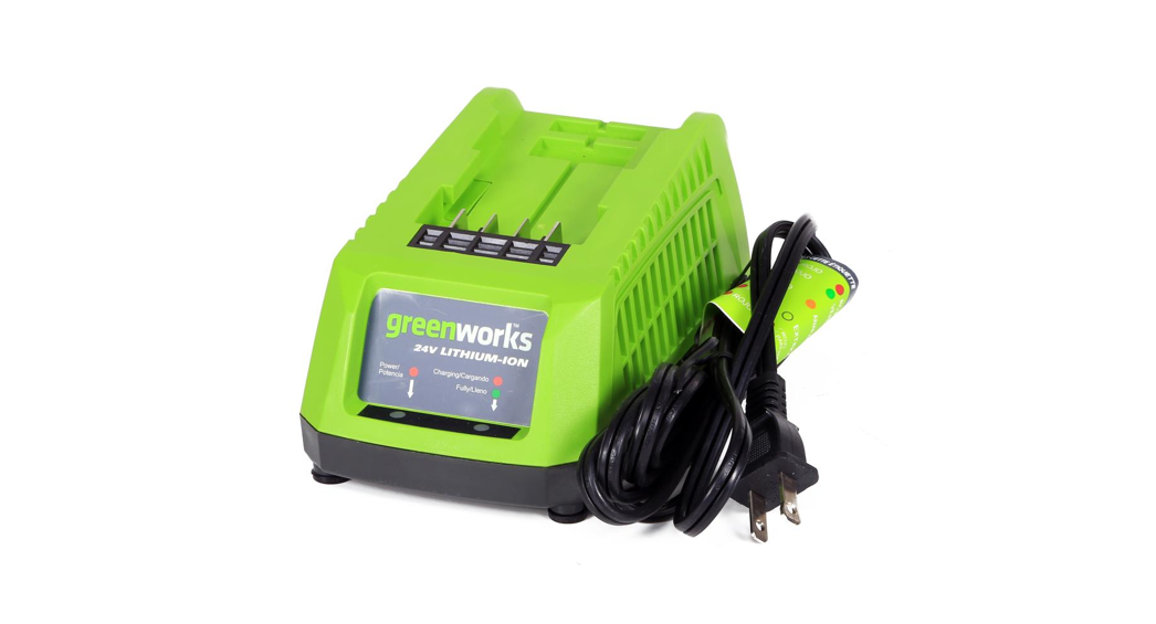 greenworks 24V Lithium-Ion Battery Charger User Manual