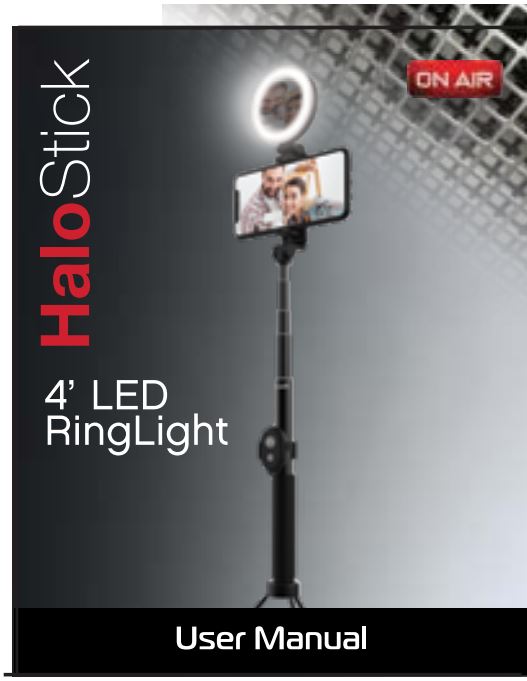 HaloStick 4 LED RingLight PF1 User Manual