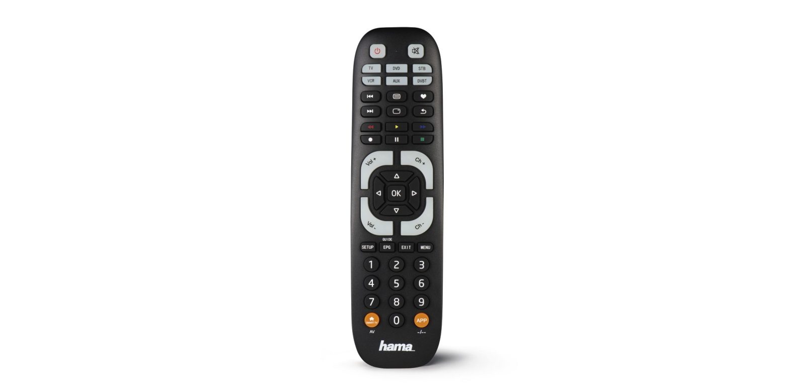 hama 6 in 1 Universal Remote Control Instruction Manual