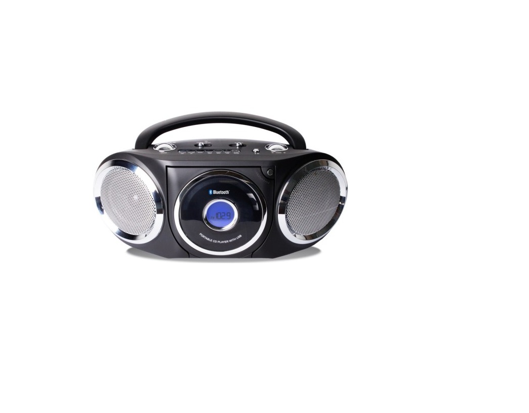 HANNLOMAX Cd/Mp3 Boombox With Radio, Usb Decoding, Usb Charging, Nfc And Bluetooth Instruction Manual