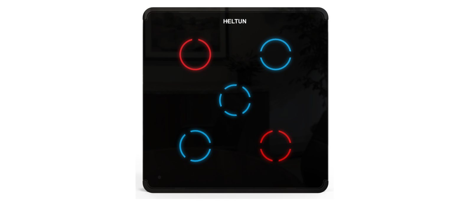 HELTUN Touch Panel Switch Quarto HE-TPS04 User Manual