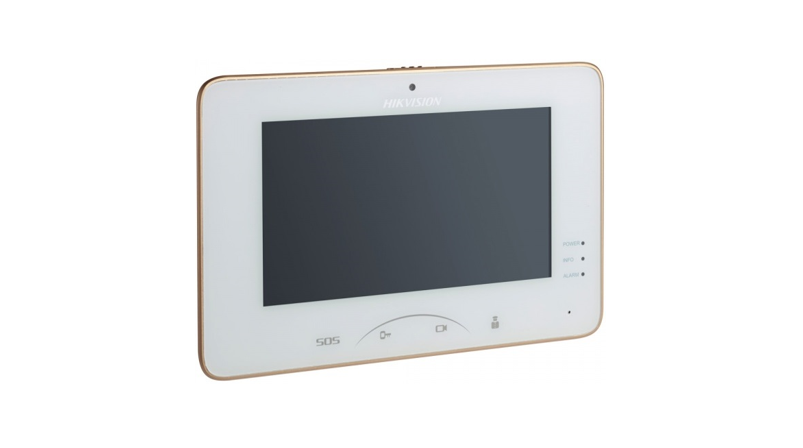 HIKVISION IP video intercom indoor monitor 7 inch touchscreen Installation Guide