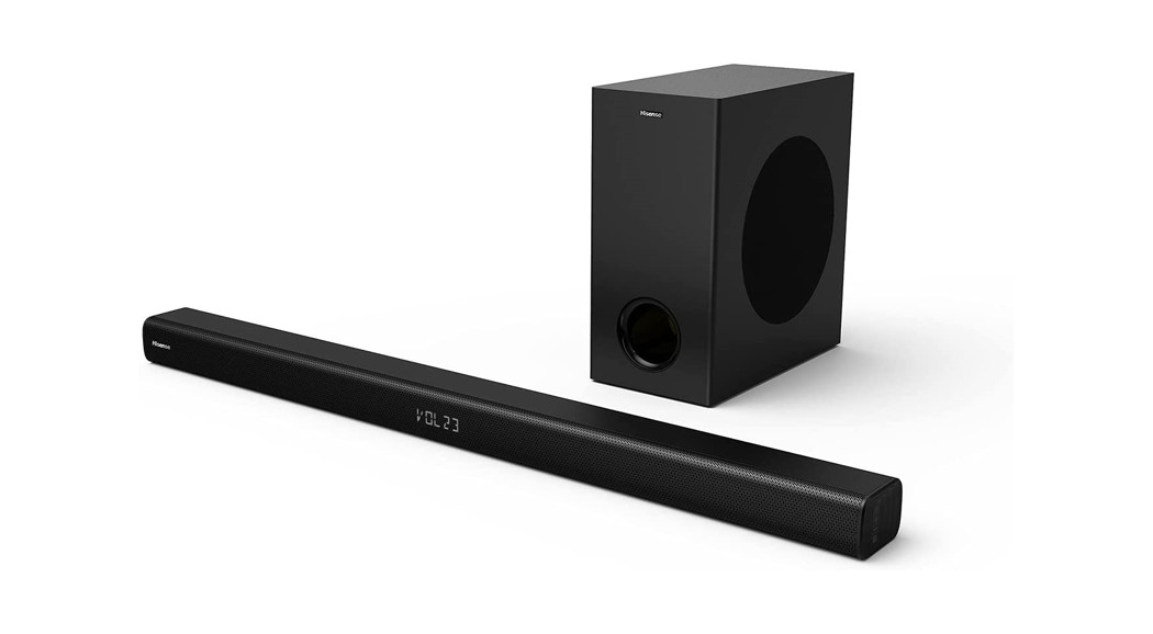 Hisense HS218 2.1CH Soundbar with Wireless Subwoofer User Manual