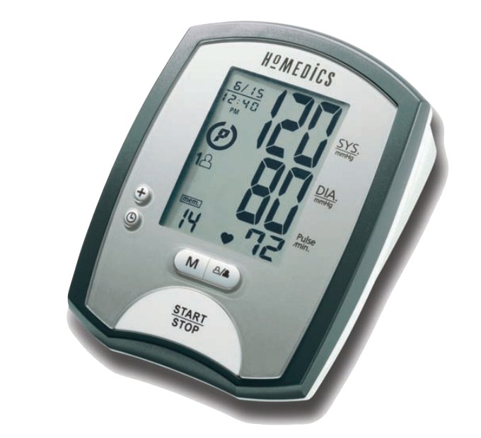 Homedics BPA-102-DDM Deluxe Automatic Blood Pressure Monitor User Manual