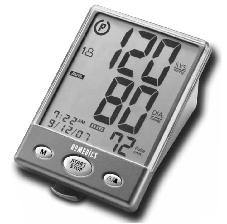 Homedics BPA-200H Automatic Blood Pressure Monitor User Manual