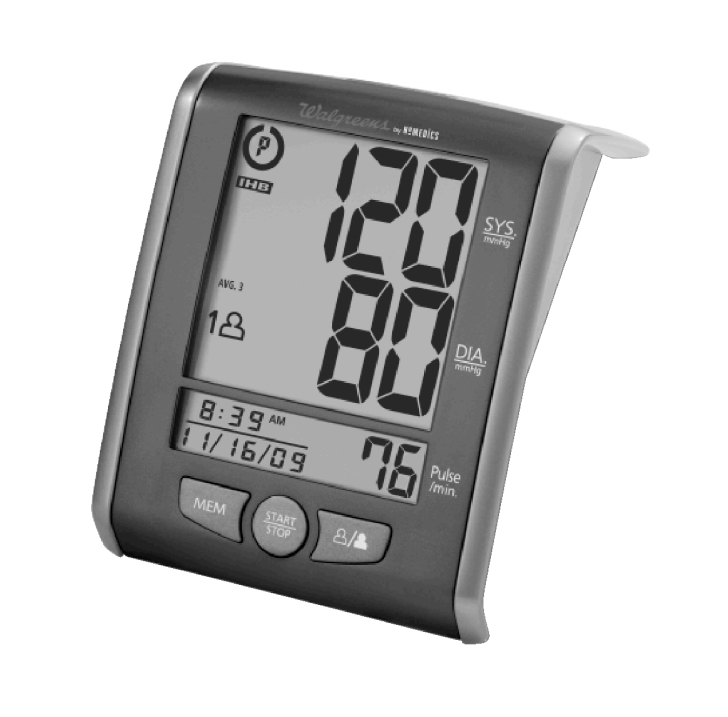 Homedics BPA-440-WGN Deluxe Automatic Blood Pressure Monitor User Manual
