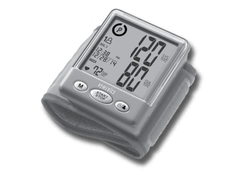 Homedics BPW-201 Automatic Writst Blood Pressure Monitor User Manual