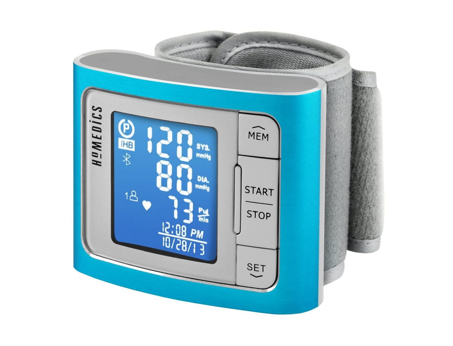 Homedics BPW-360BTPU Premium Wrist Blood Pressure Monitor El Manual