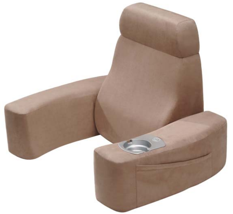Homedics BRF-1 Luxury Foldable Massaging Back Rest instruction Manual and Warranty information