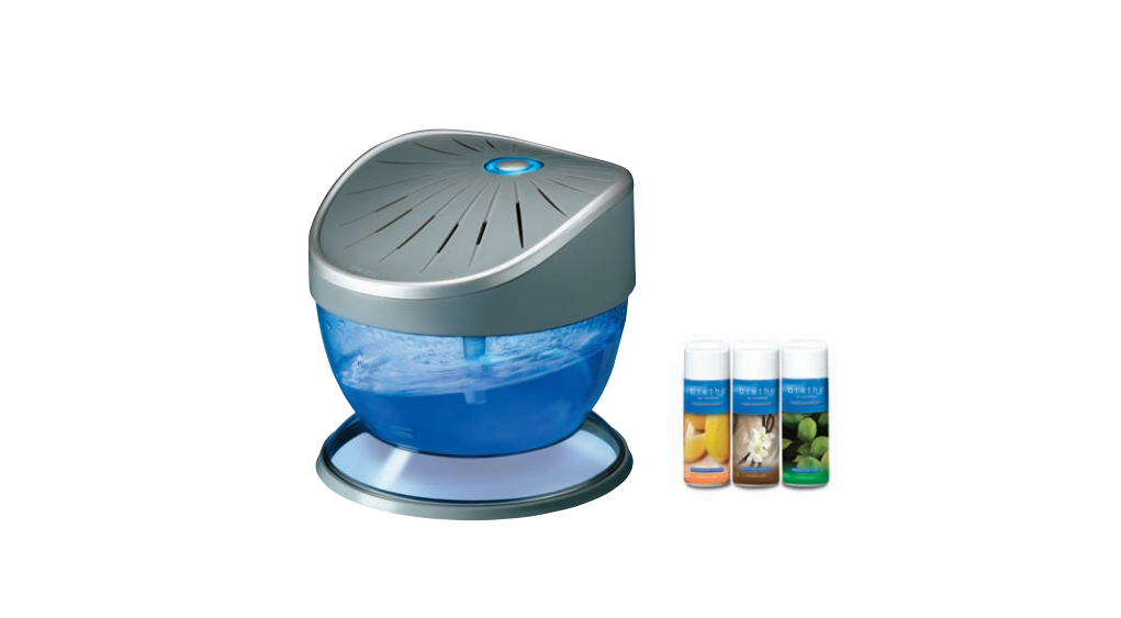 Homedics BRT-150 brethe Air Revitalizer with Odor Neutralizing Botanical Solution Instruction Manual and Warranty Information