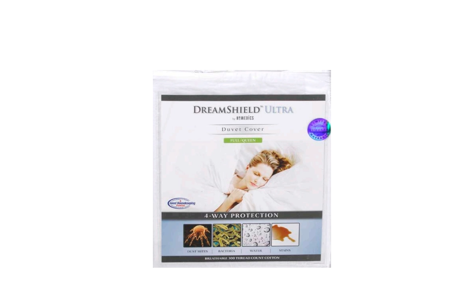 Homedics DSH-UDVFQ Sleep System DreamSield Ultra Full/Queen Size Duvet Information Manual