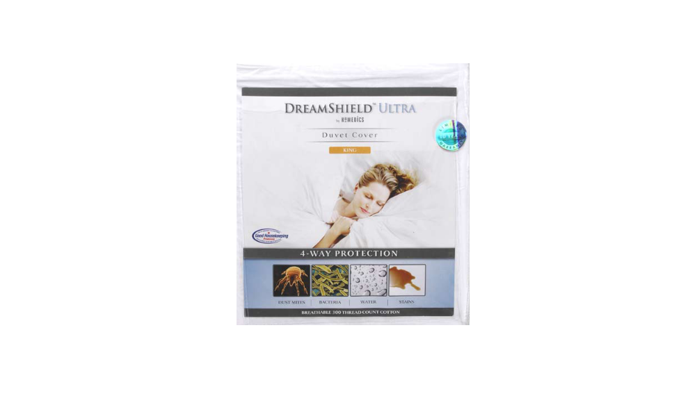 Homedics DSH-UDVK Sleep System DreamShield Ultra King Size Duvet Information Manual