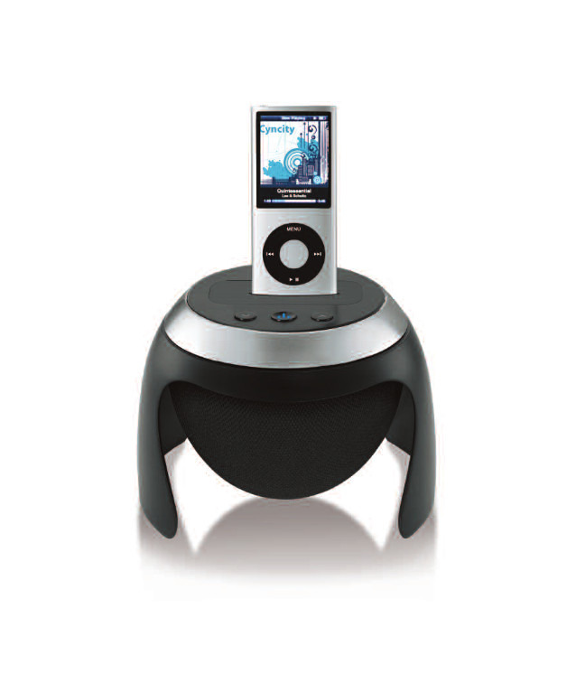 Homedics HMDX-S10 HMDX AUDIO Speaker Dock for iPod Instruction Manual and Warranty Information