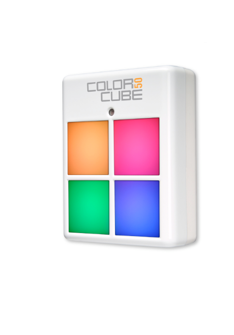 Homedics LT-50 Color Cube 50 ColorMotion Night light Instruction Manual and Warranty Information